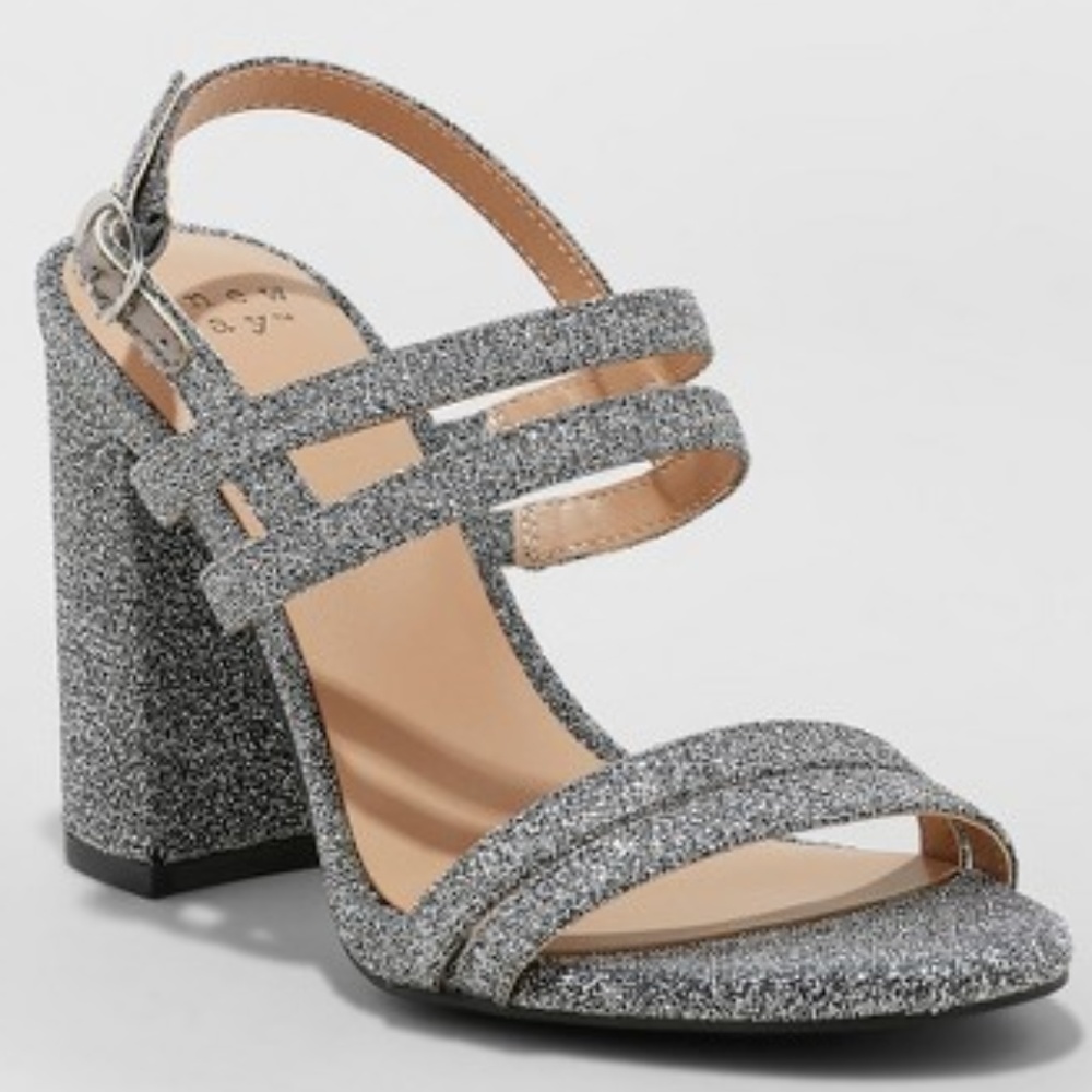 NEW women's glitter heels